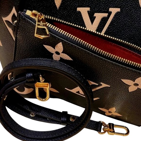 Louis Vuitton | NéoNoé | Bicolor Monogram Empreinte Leather Bucket Bag | NWT - Picture 9 of 16